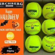 Raised Seam Fastpitch Softballs | 11" Official Size - Weight | CFH11YFP