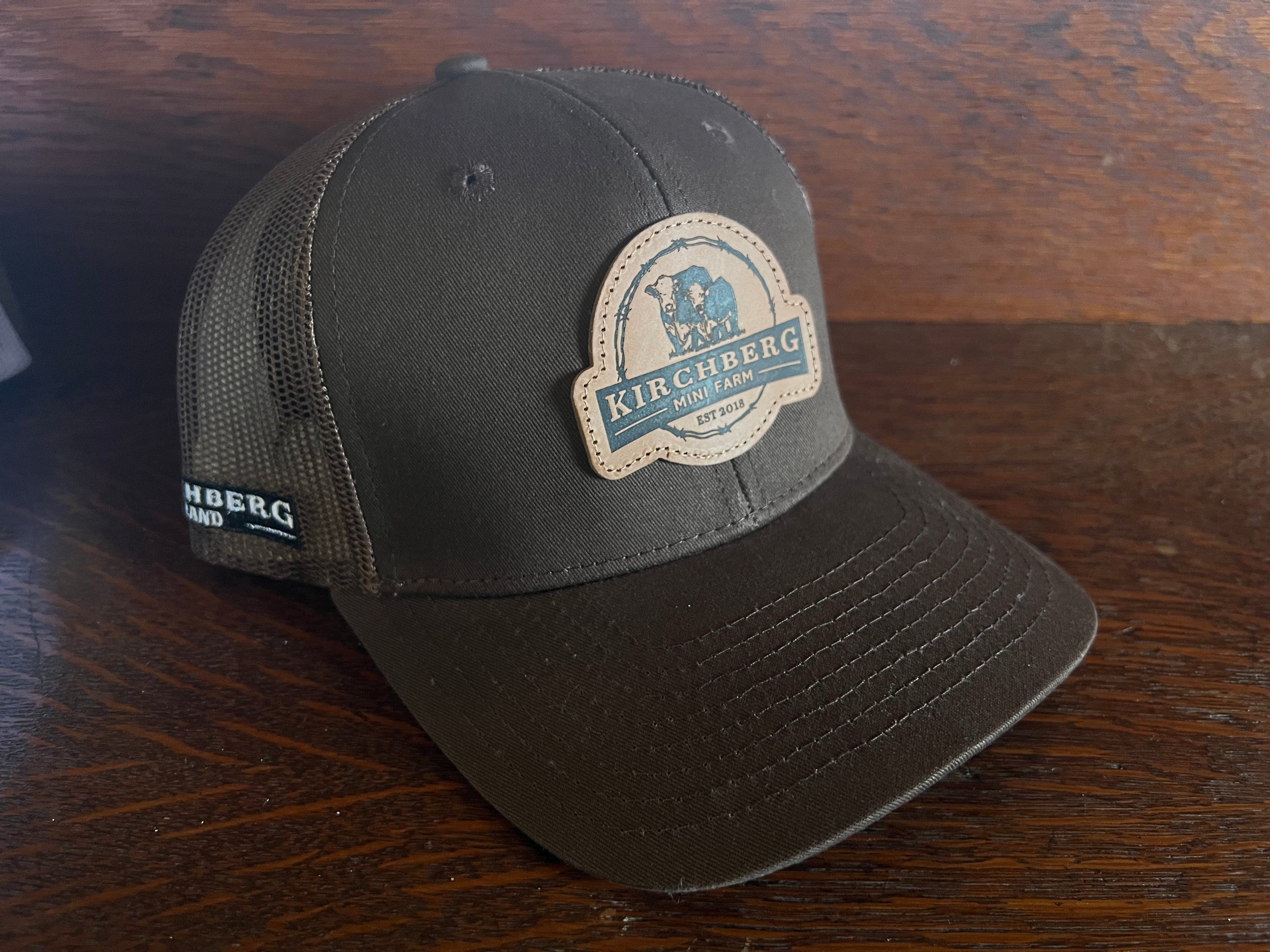 Trucker Hat with Kirchberg Mini Farm Leather Patch