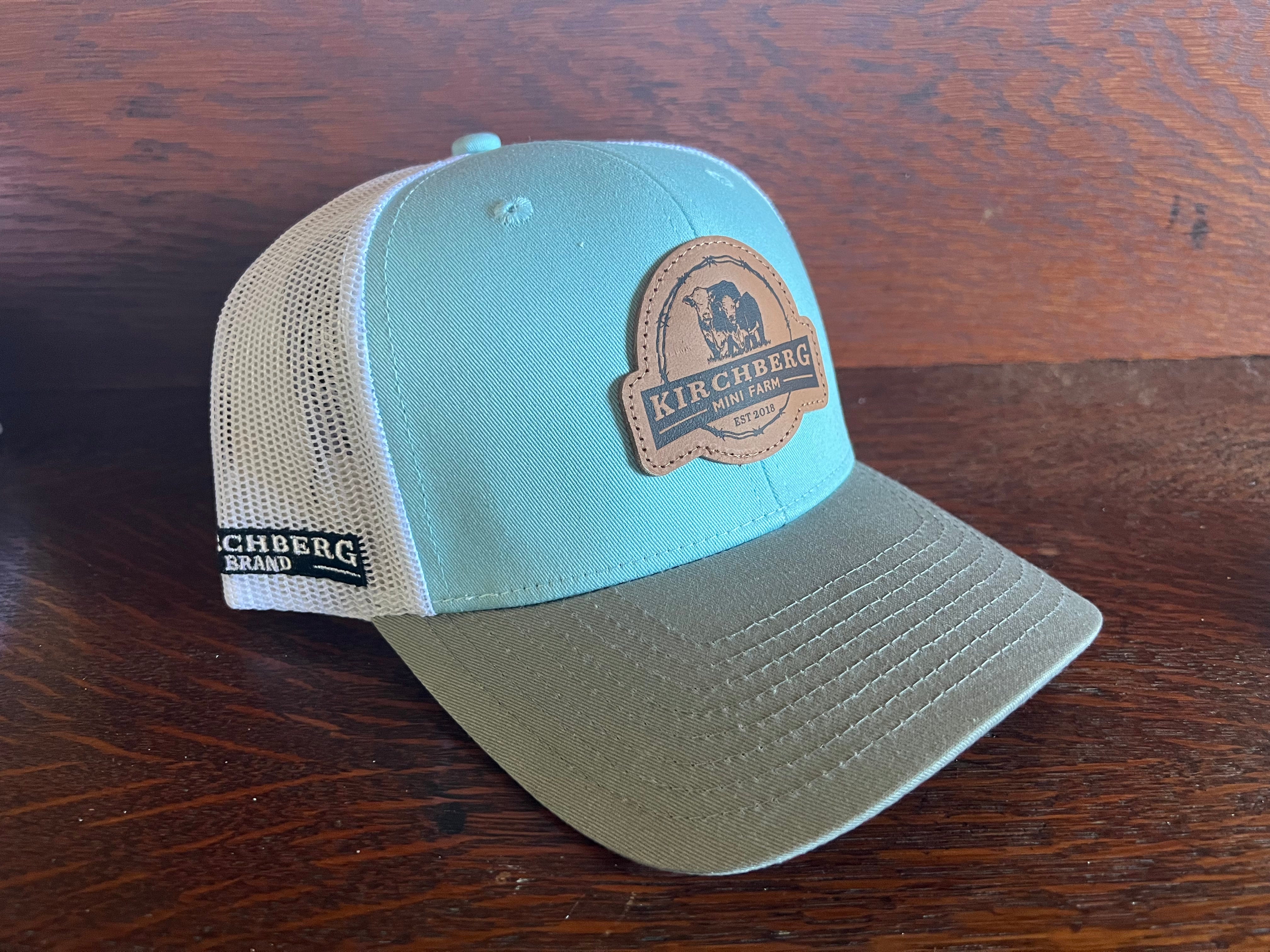 Trucker Hat with Kirchberg Mini Farm Leather Patch