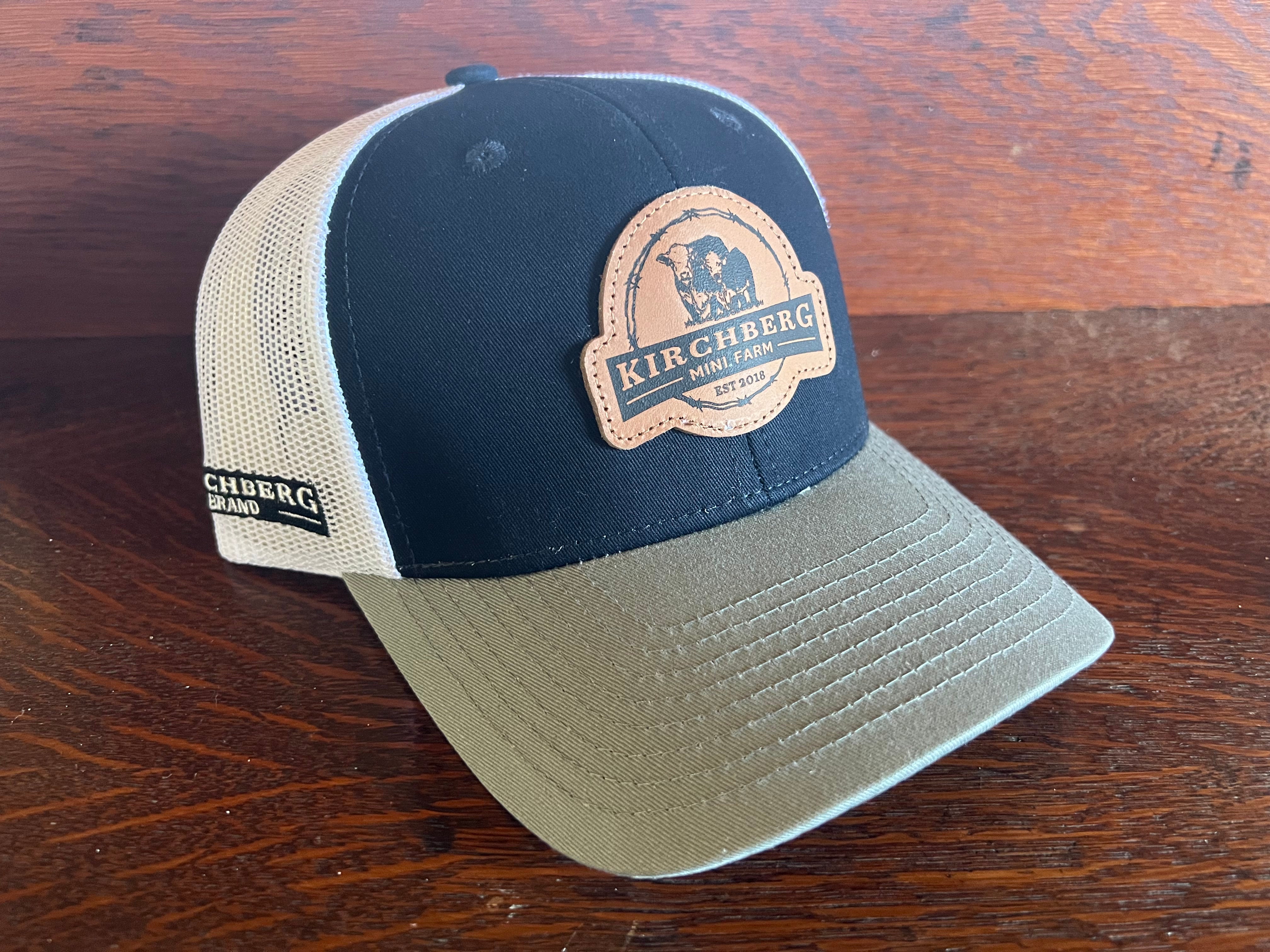 Trucker Hat with Kirchberg Mini Farm Leather Patch