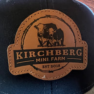 Trucker Hat with Kirchberg Mini Farm Leather Patch