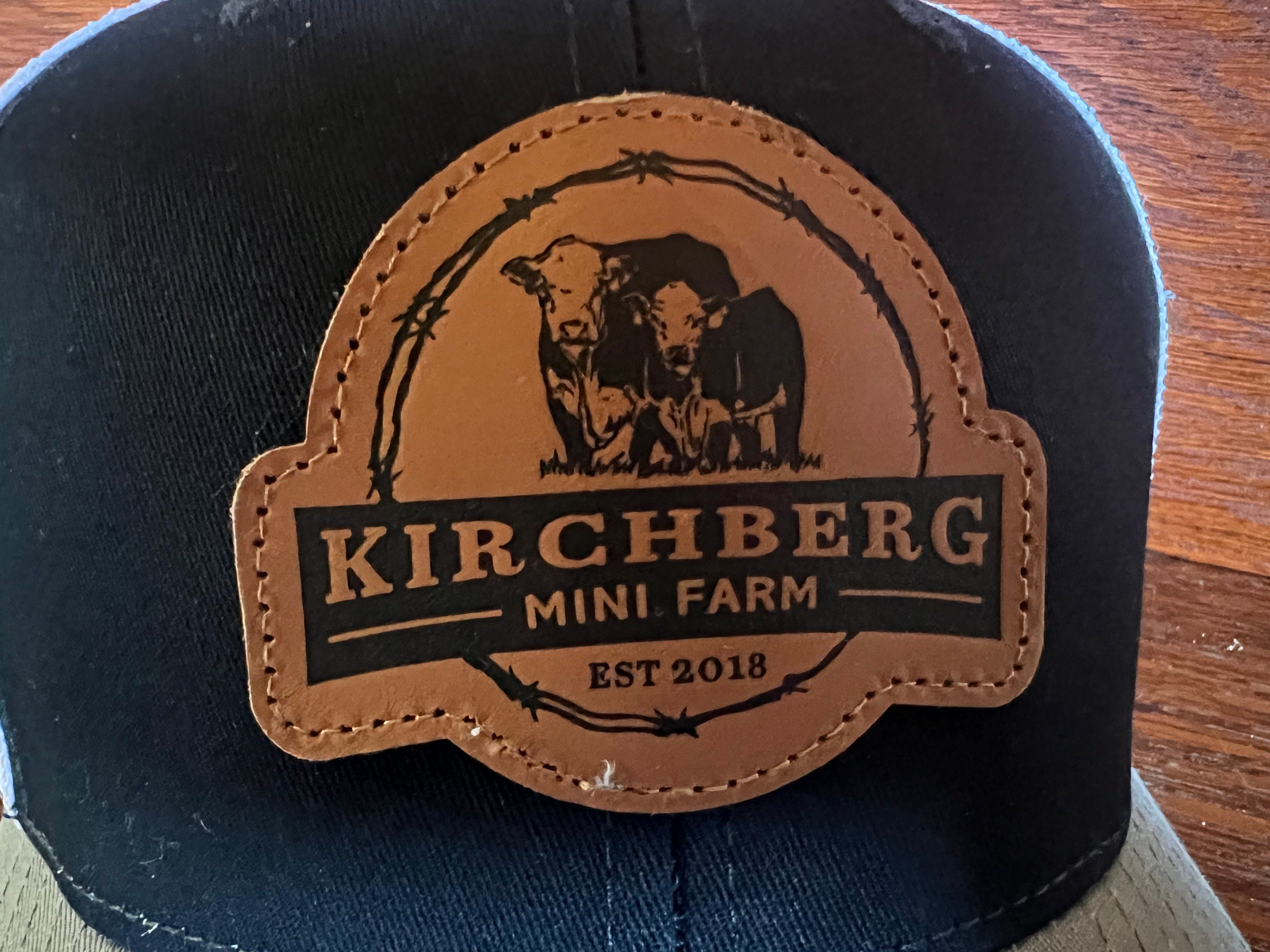 Trucker Hat with Kirchberg Mini Farm Leather Patch